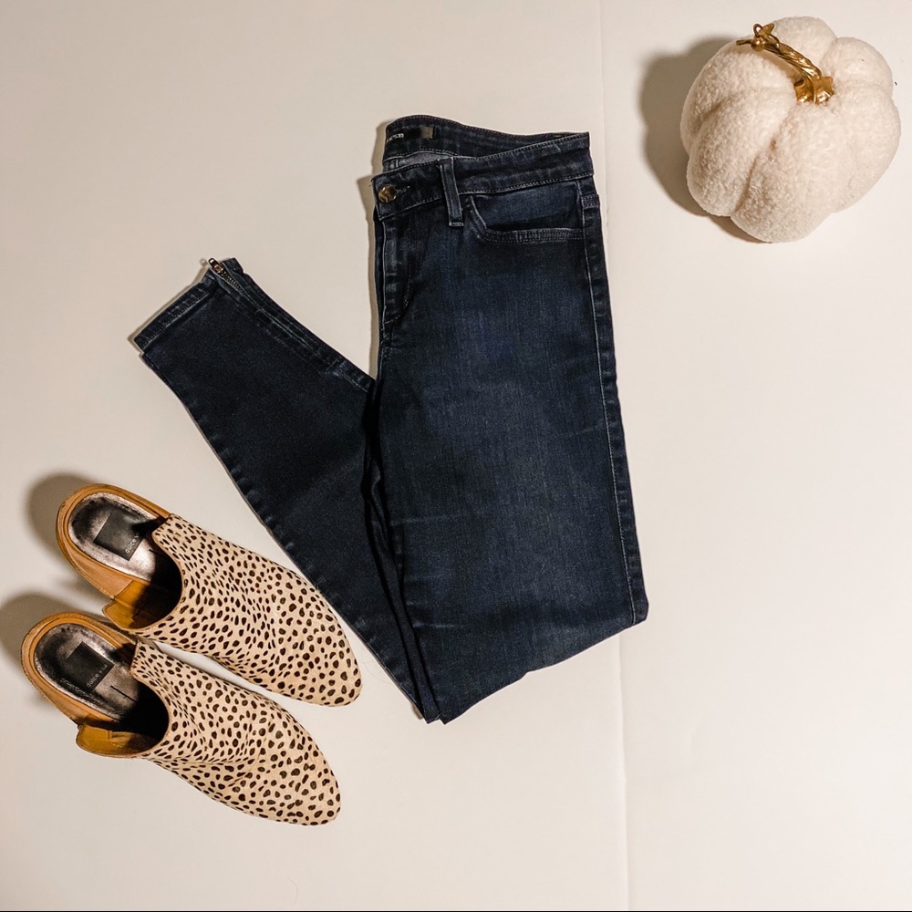 Joe’s Dark Wash Malinda Skinny Jeans